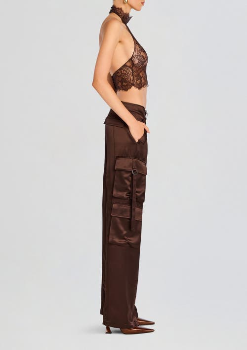 Shop Retroféte Retrofête Andre Cargo Pant In Dark Chocolate