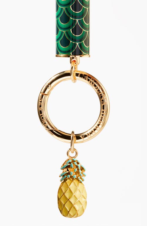 Carolina Herrera The Charm Accessory In Pineapple