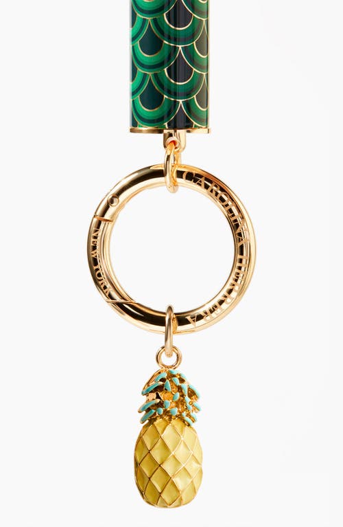 Shop Carolina Herrera The Charm Accessory In Pineapple