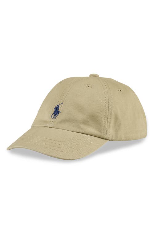 Shop Ralph Lauren Kids' Classic Chino Cap In Classic Khaki