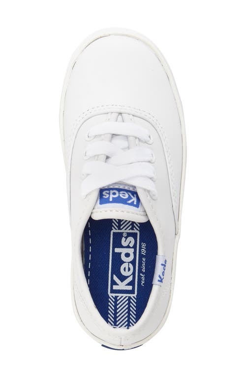 Shop Keds ® Kids' Champion Sneaker In White