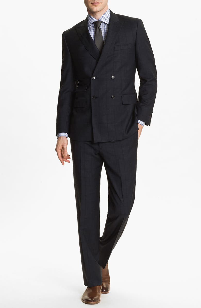 English Laundry Trim Fit Double Breasted Suit (Online Only) | Nordstrom