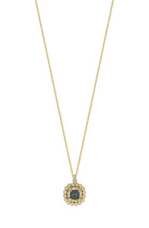 Bony Levy Spinel & Diamond Pendant Necklace In 18k Yellow Gold