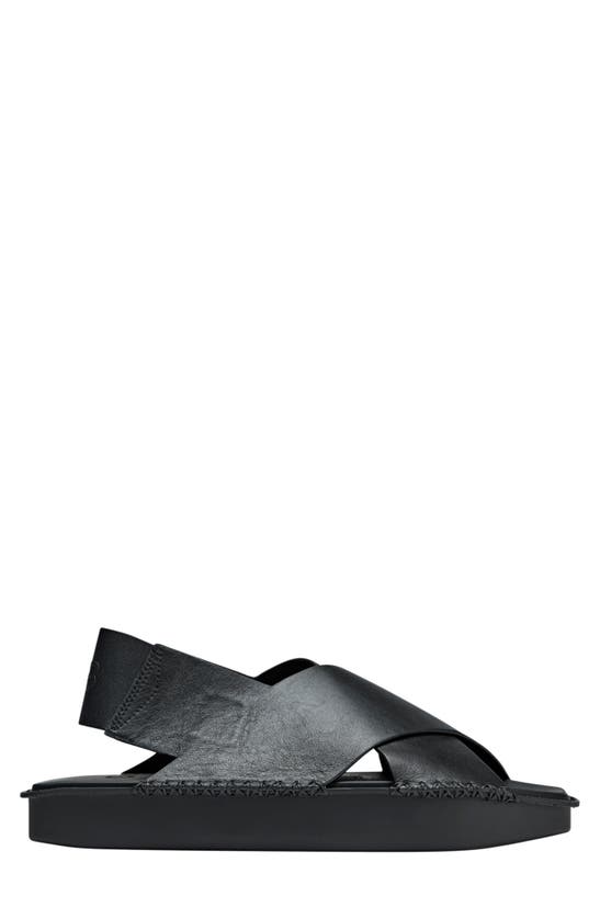 Shop Y-3 Slingback Sandal In Black