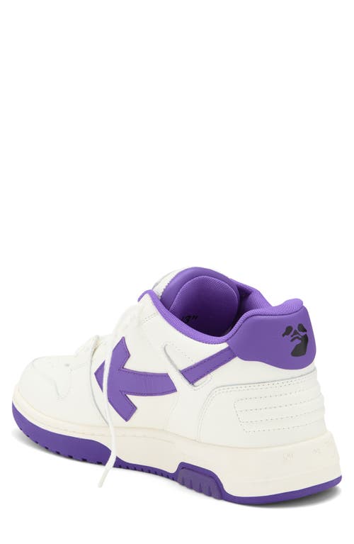 Off-white Out Of Office Low Top Sneaker In Purple