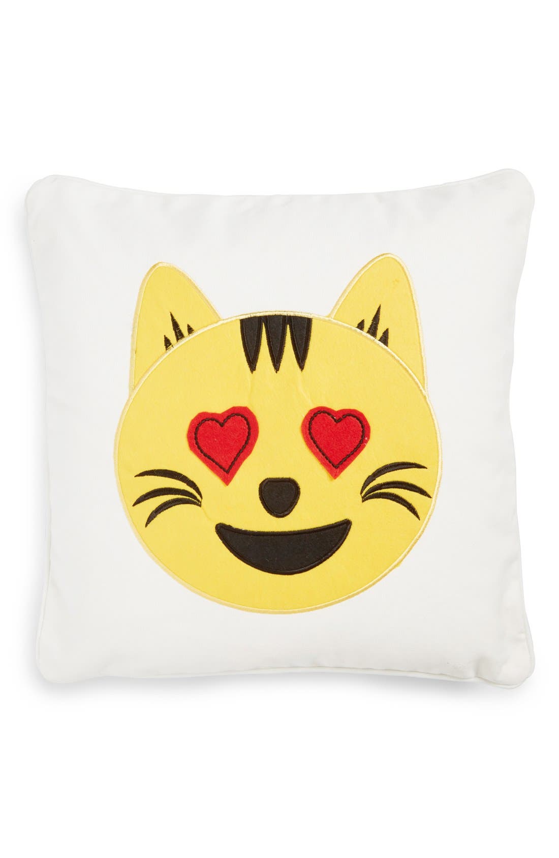 cat emoji pillow