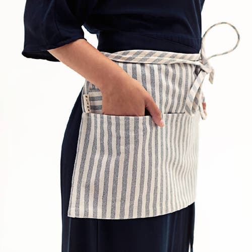 Shop Meema Waist Apron In Striped