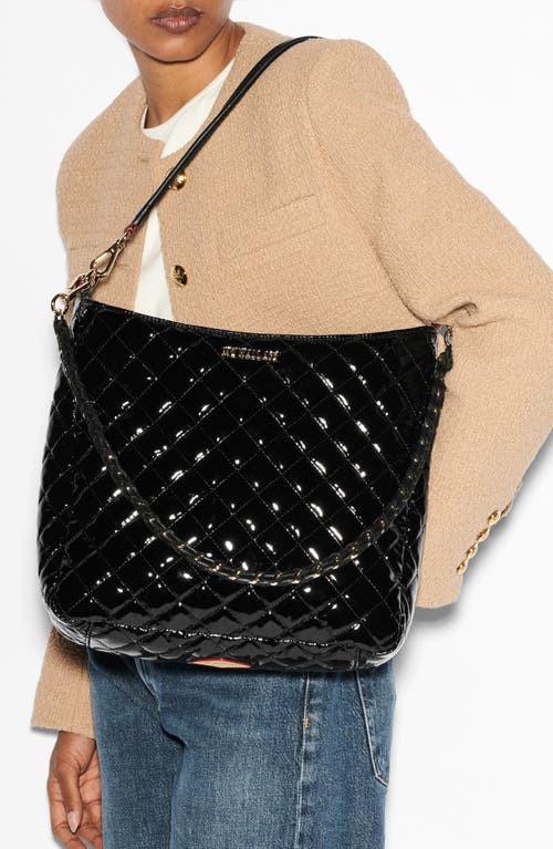 MZ WALLACE MZ WALLACE CROSBY QUILTED NYLON HOBO BAG