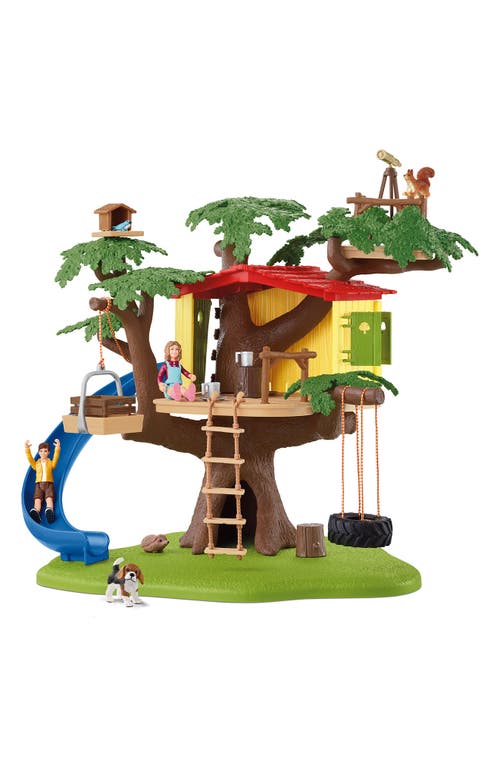 Schleich Adventure Tree House Playset in Multi at Nordstrom