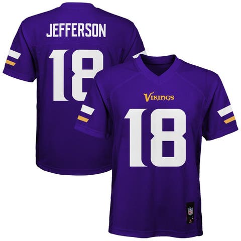 Men's Nike Justin Jefferson Purple Minnesota Vikings Classic Vapor F.U.S.E.  Limited Jersey