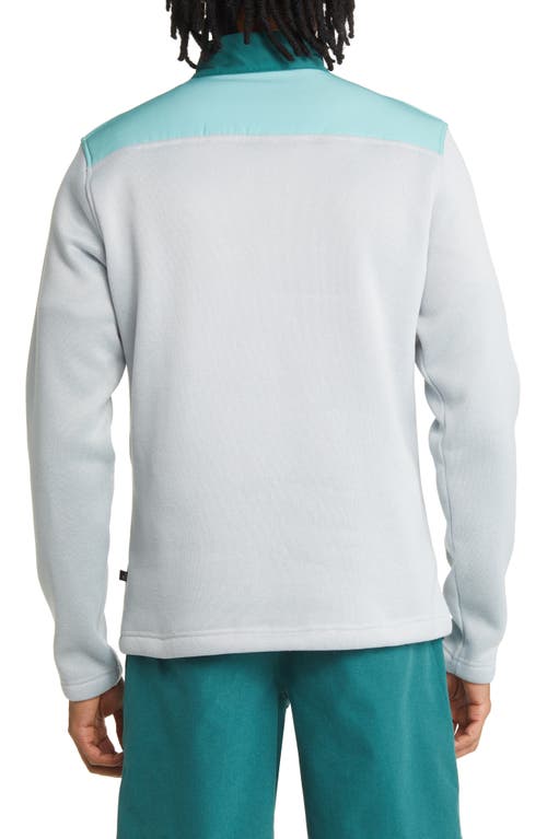 Shop Swannies Foxx Fleece Pullover In Grayheather-jasper