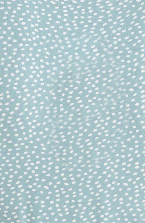 Seraphine Women's Sage Dot Maternity Nursing Wrap Dress In Sage/white