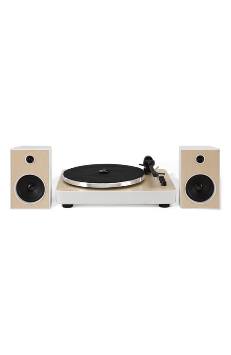 T160 Record Player with Speakers