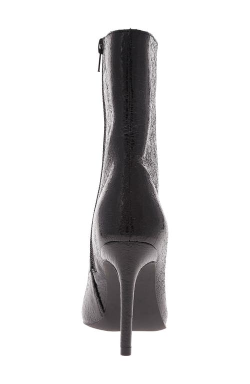 Mia Mardi Pointed Toe Bootie In Black