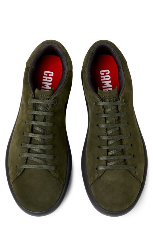 Shop Camper Pelotas Soller Sneaker In Dark Green