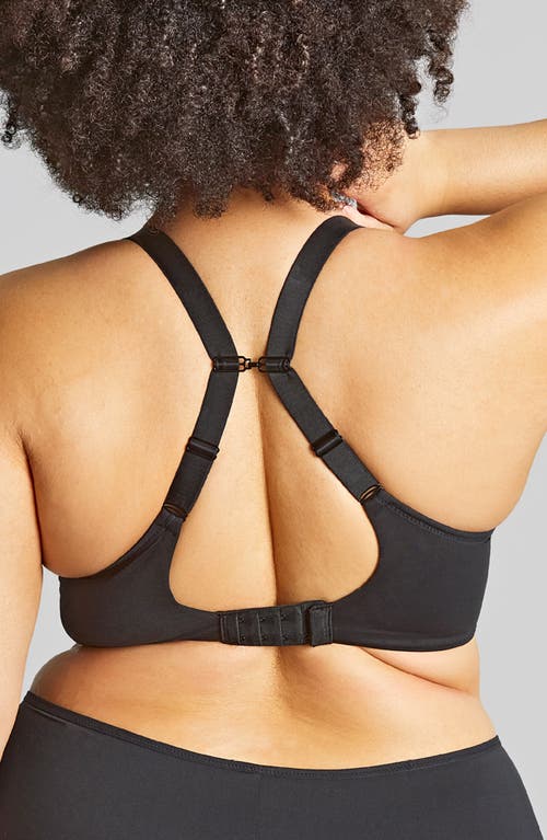 Panache Elegance Underwire Spacer T-shirt Bra In Noir