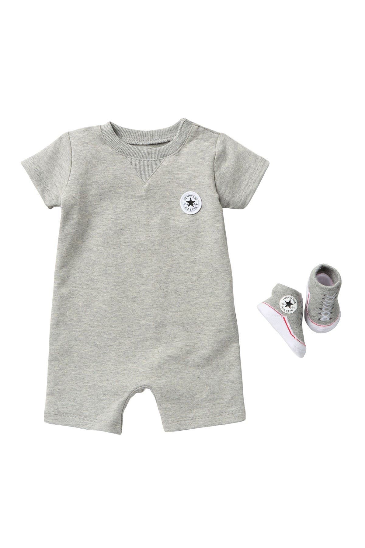 converse t shirt kids silver