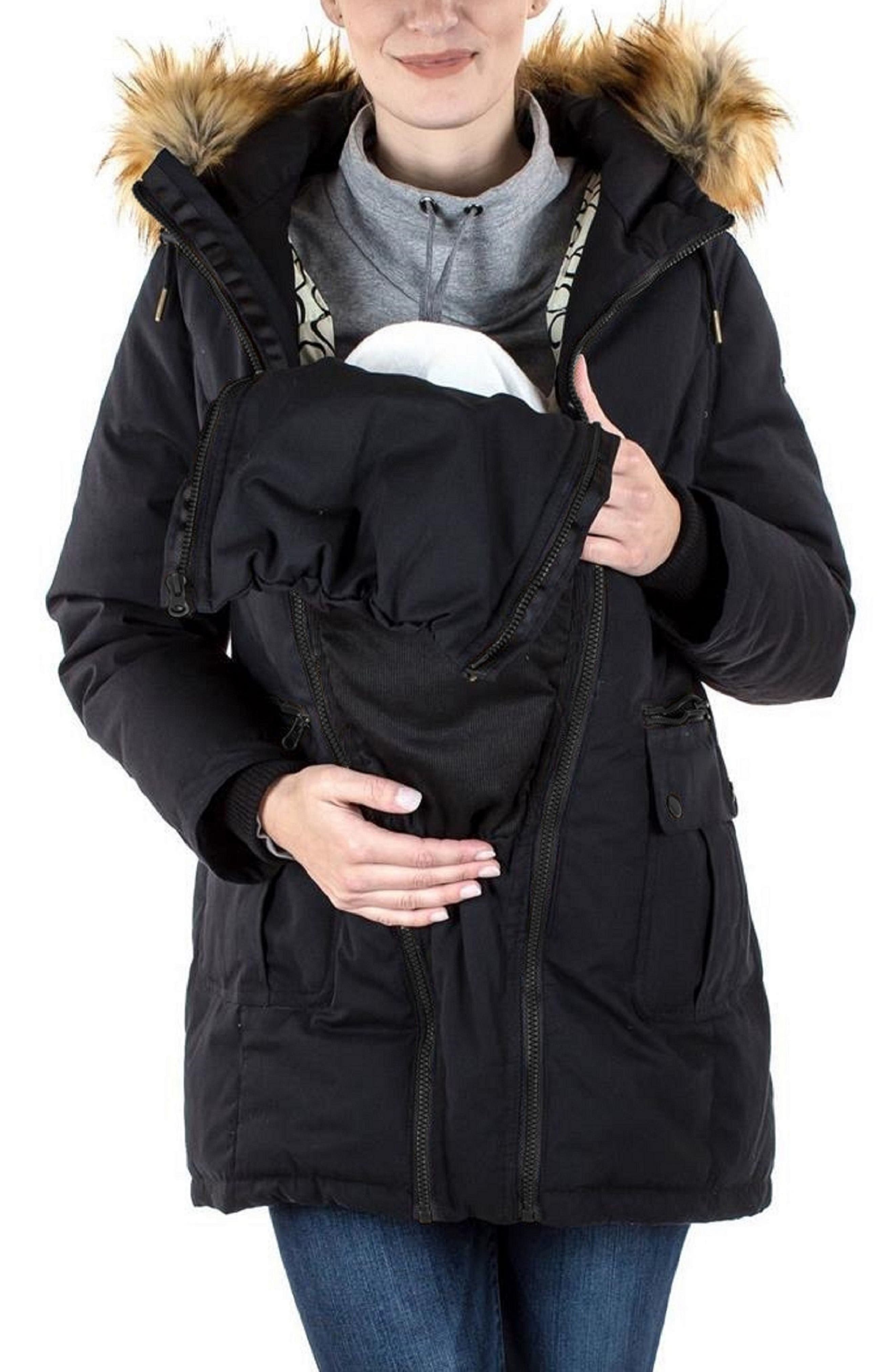 down maternity jacket