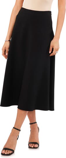 A line skirt top cut on bias