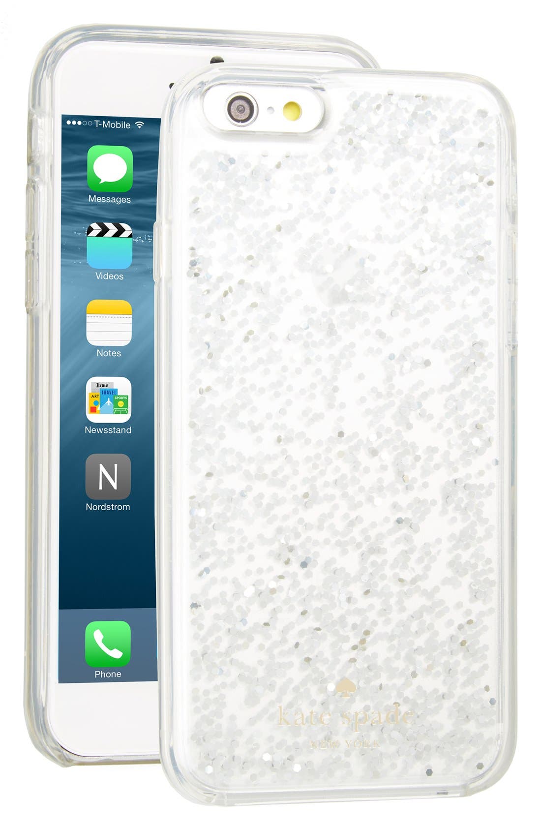 kate spade new york glitter iPhone case (6/6s/6 Plus & 6s Plus) Nordstrom