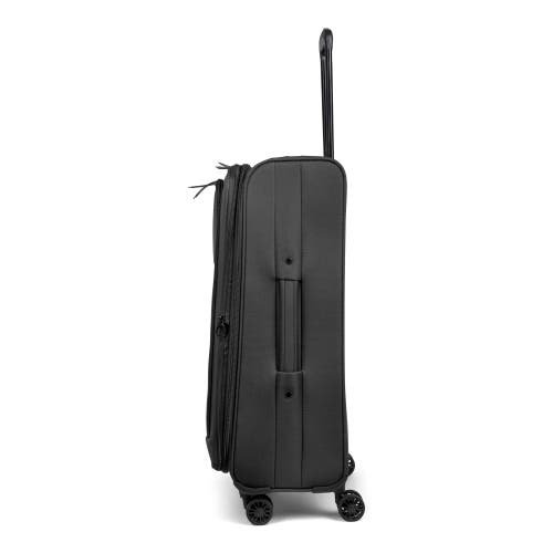 Shop Bugatti Reborn Softside Medium Luggage With Expansion In Black