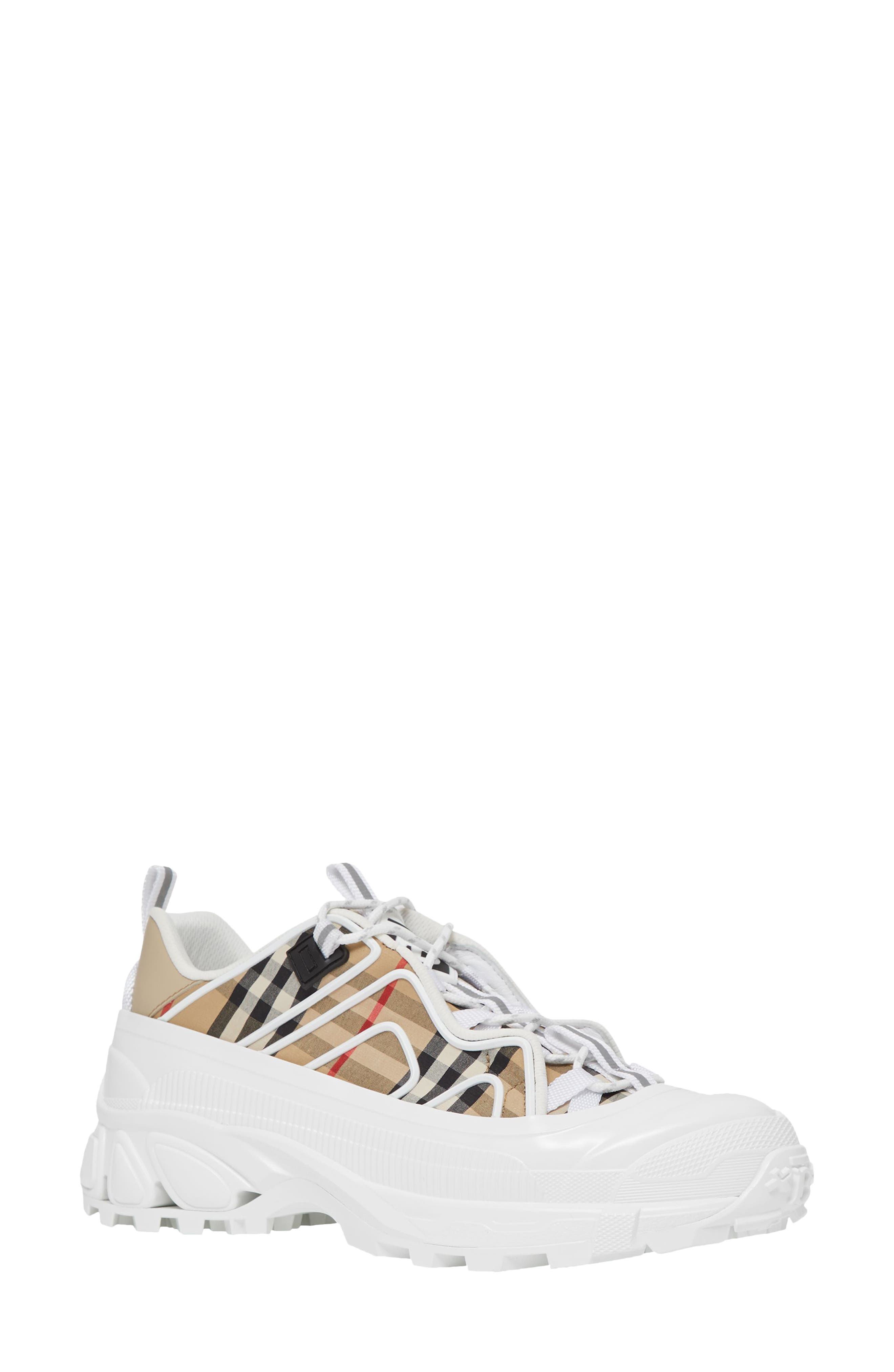 burberry platform sneakers