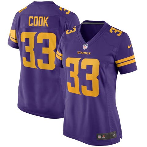 Men's Nike Dalvin Cook Olive Minnesota Vikings 2021 Salute To