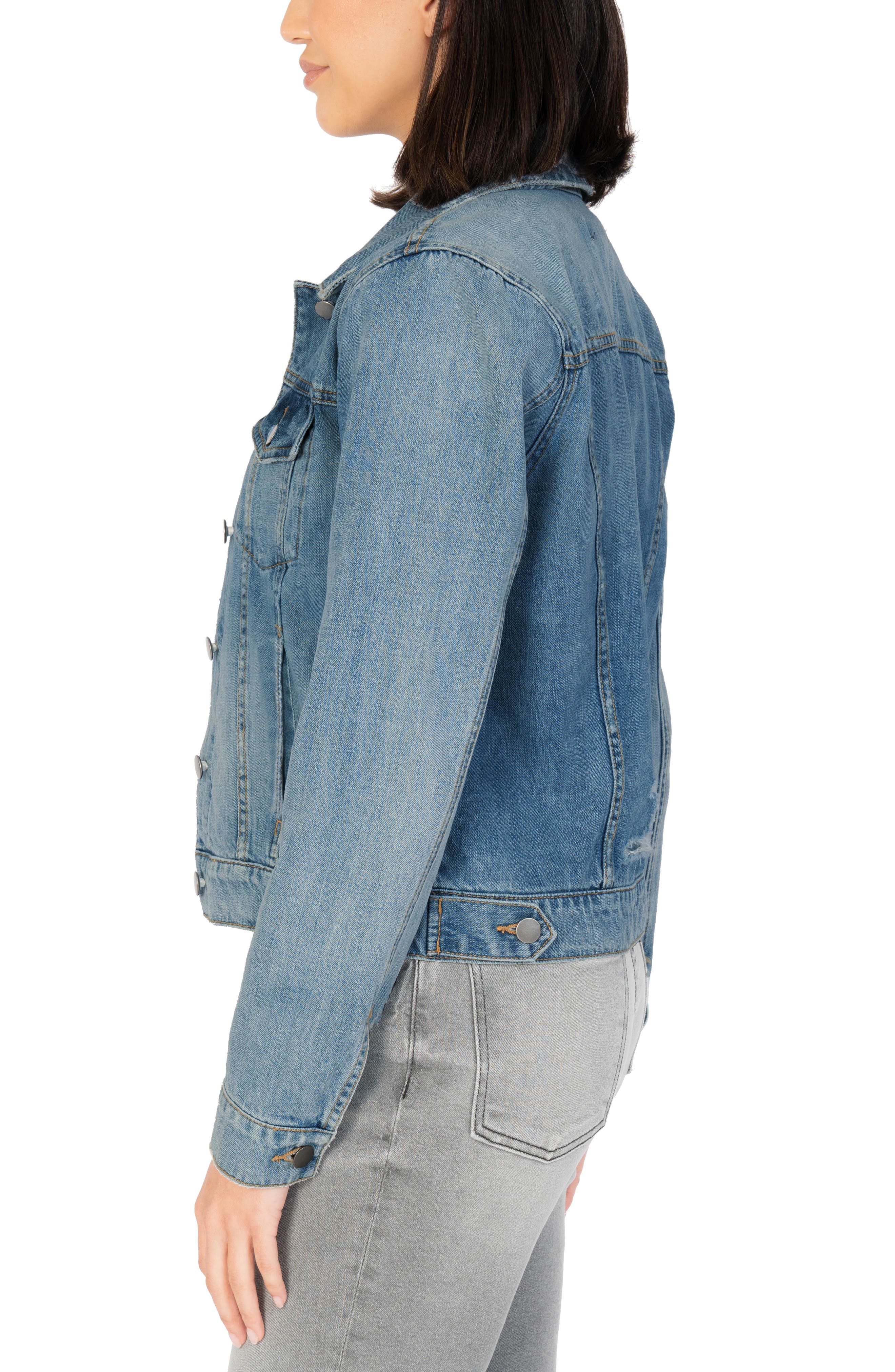 KUT from the Kloth Julia Denim Jacket 