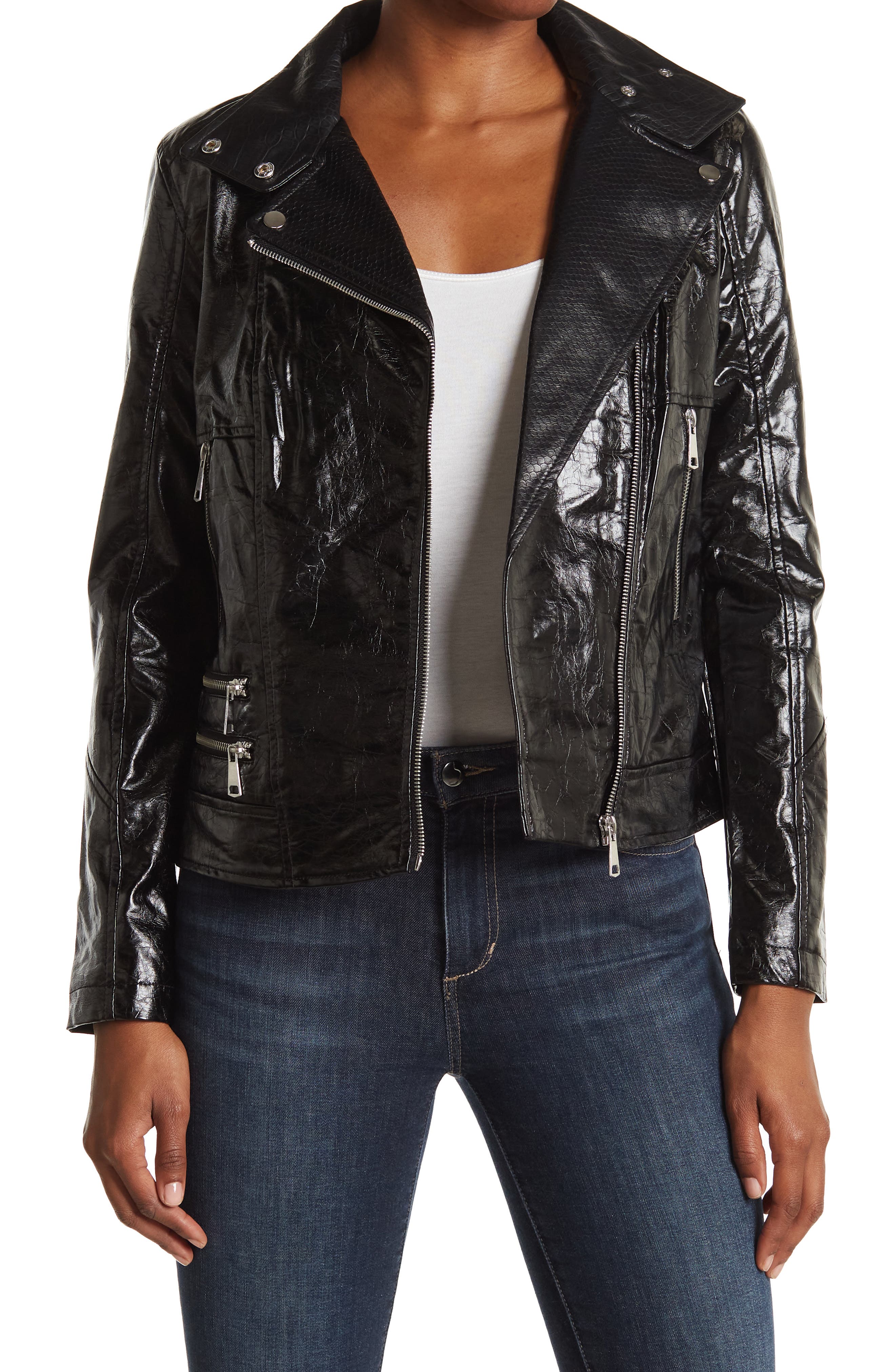 by bernardo leather jacket