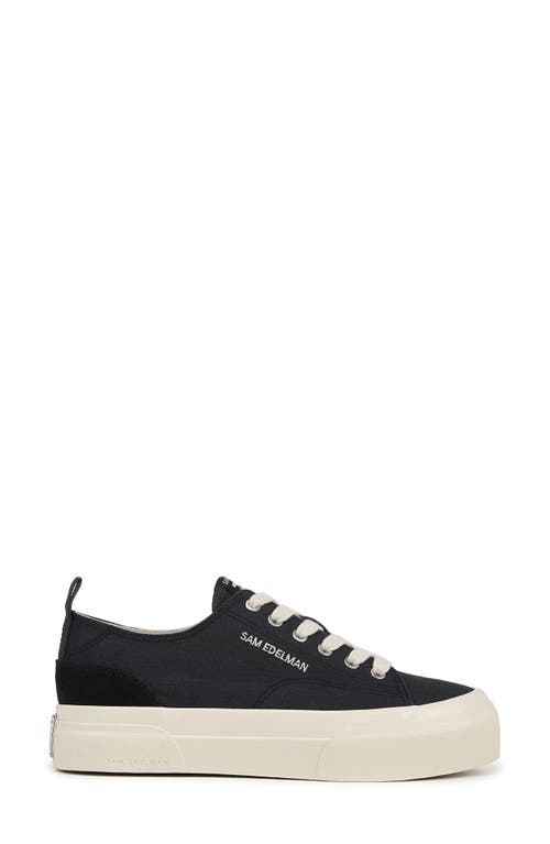 Shop Sam Edelman Sonia Platform Sneaker In Midnight Blue