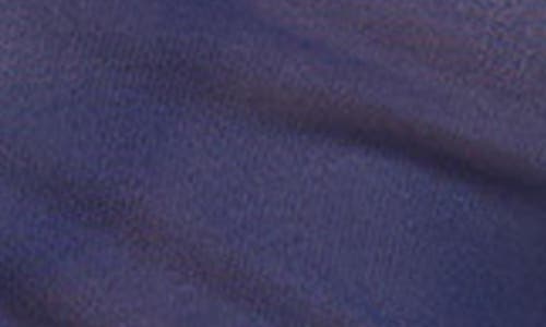 Afrm Martine Mesh Turtleneck Top In Bright Navy