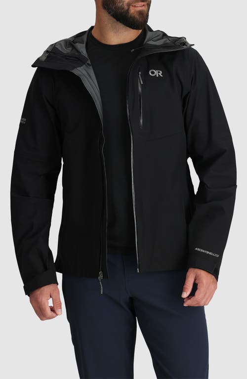 Shop Outdoor Research Foray 3l Waterproof Jacket In Black