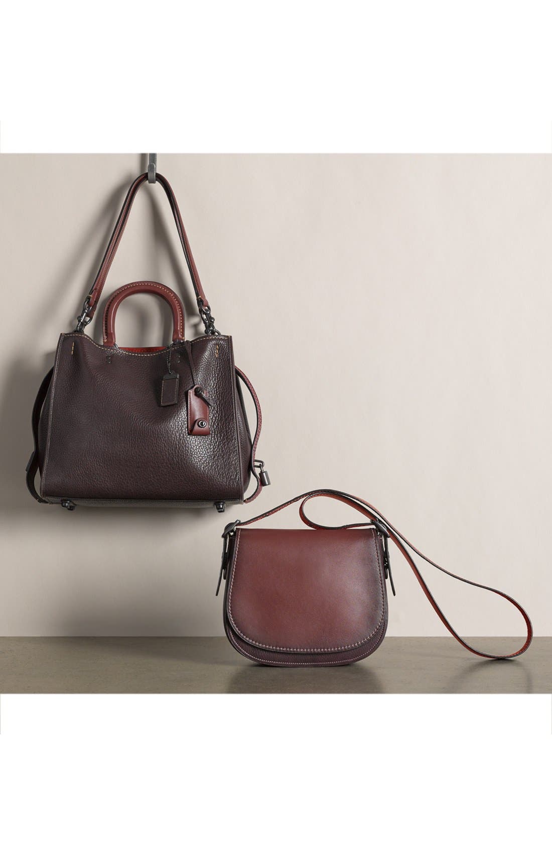 COACH 1941 '23' Leather Saddle Bag | Nordstrom