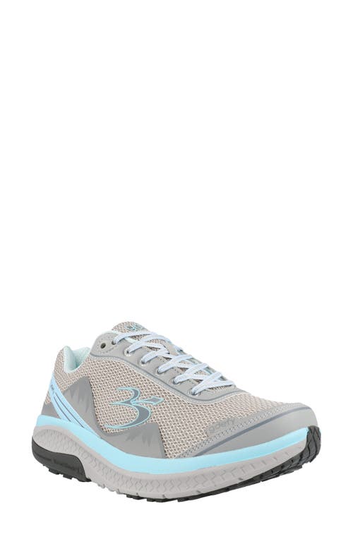 Gravity Defyer Mighty Walk Sneaker in Grey /Blue