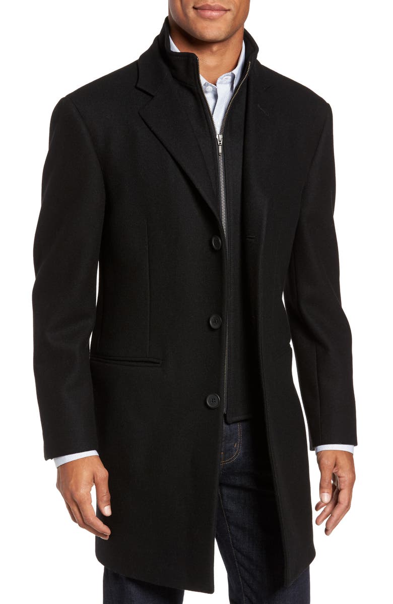 Nordstrom Men's Shop Carson Wool Blend Overcoat | Nordstrom