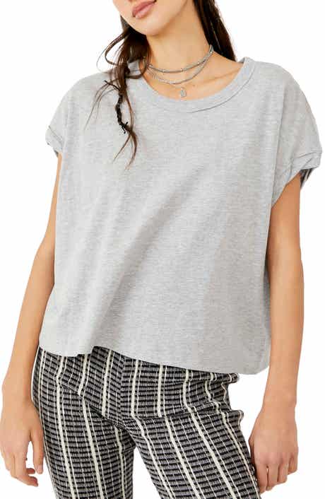 Free People Fall in Love Lace Inset T-Shirt | Nordstrom