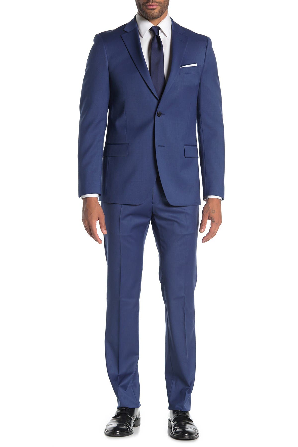 tommy hilfiger blue suit pants