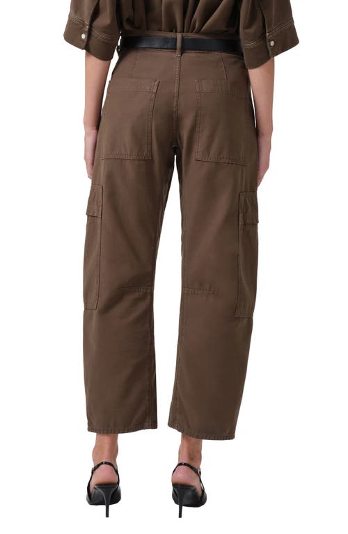 Citizens Of Humanity Marcelle Low Rise Barrel Corduroy Cargo Pants In Costes