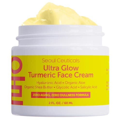 Ultra Glow Korean Turmeric Face Cream in Clear