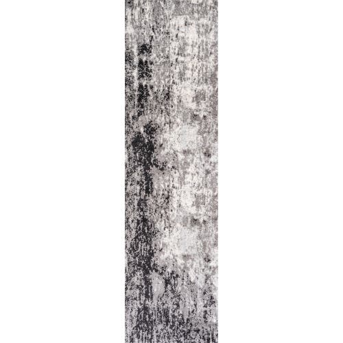 Jonathan Y Storm Modern Abstract Area Rug In Gray/cream