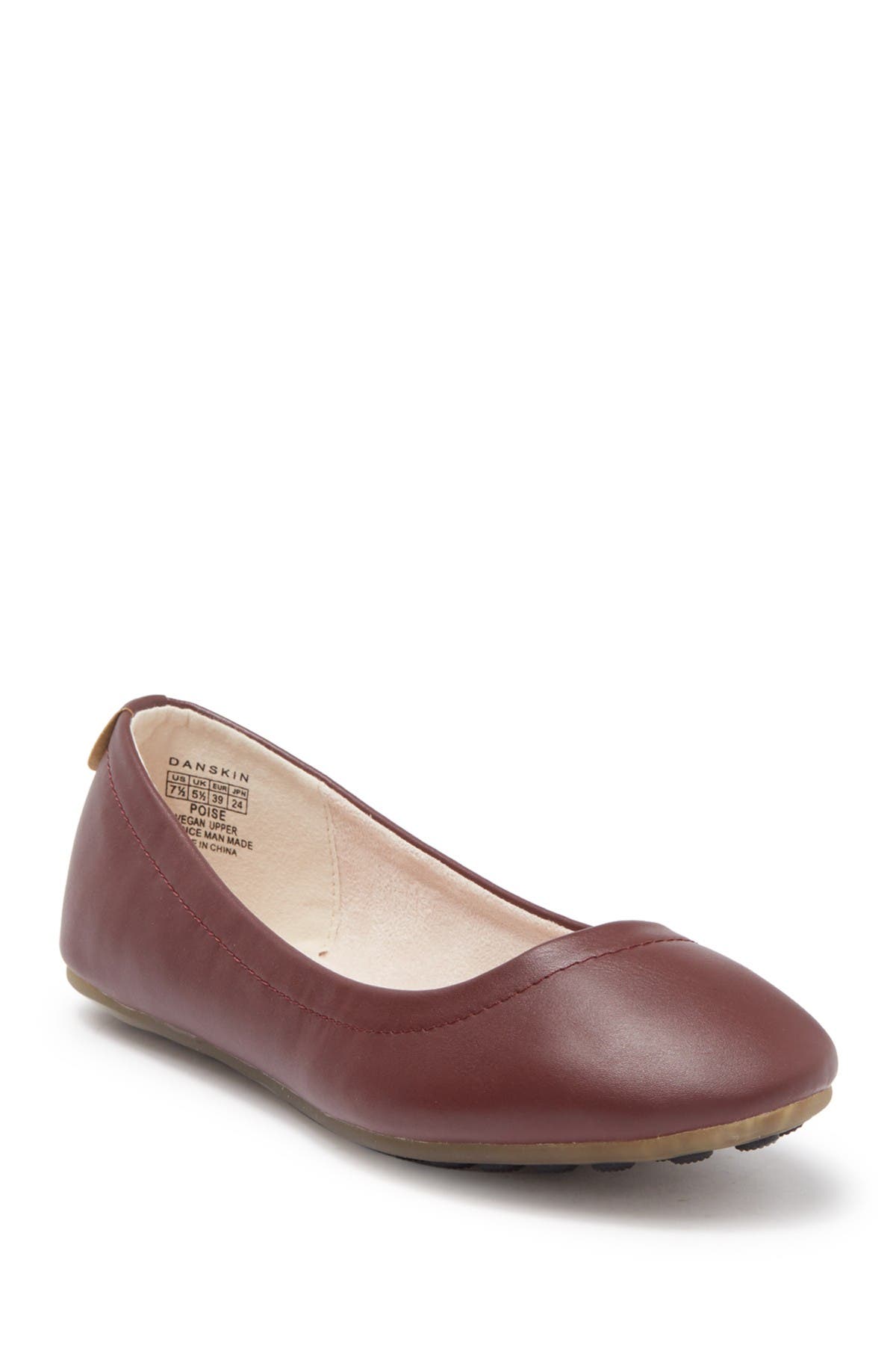 danskin poise ballet flat