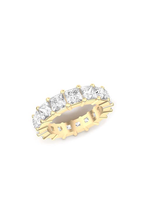 HauteCarat Lab Created Diamond Eternity Ring in 18K Gold at Nordstrom