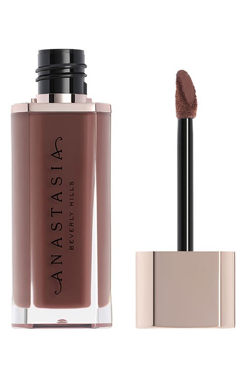 Anastasia Beverly Hills Lip Velvet Liquid Lipstick in Cool Brown 