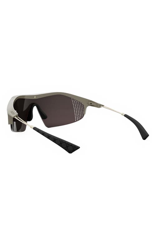 Shop Dior ‘xplorer M1u Shield Sunglasses In Shiny Pink/bordeaux Mirror