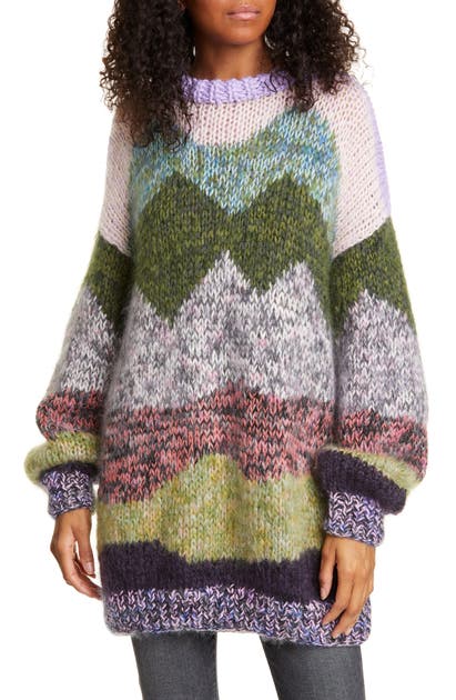 Baum Und Pferdgarten Stripe Oversize Sweater In Wonderland | ModeSens