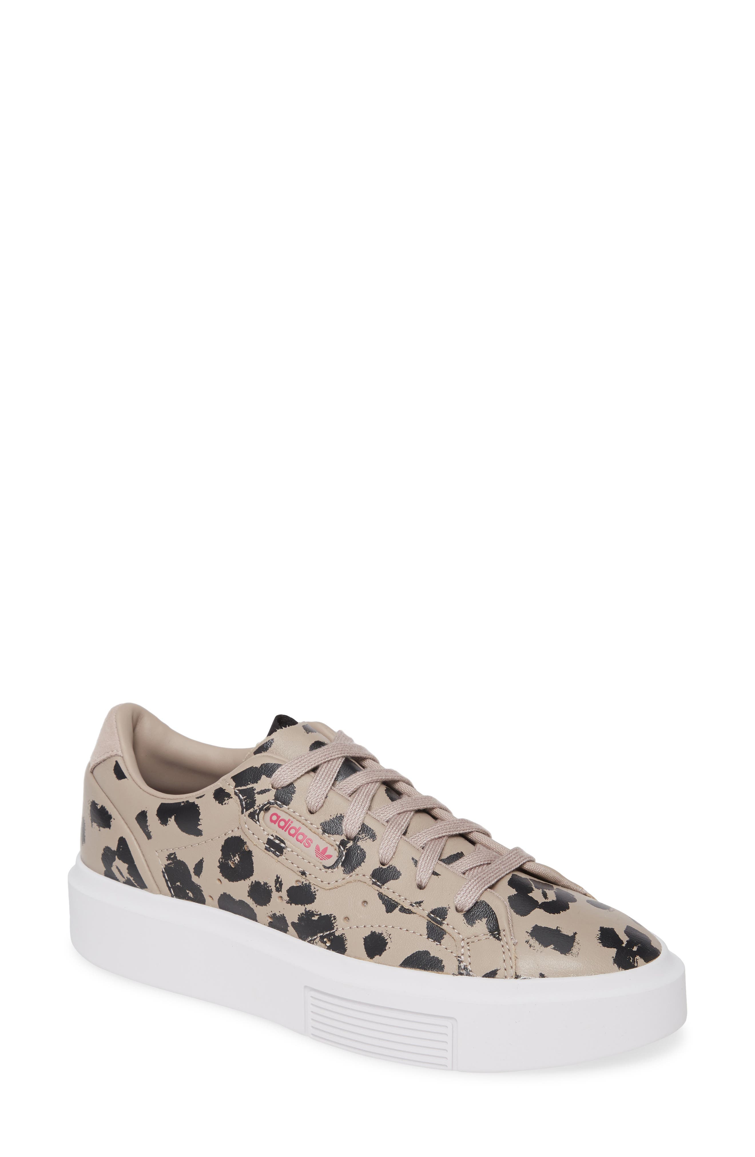 adidas sleek super shoes leopard