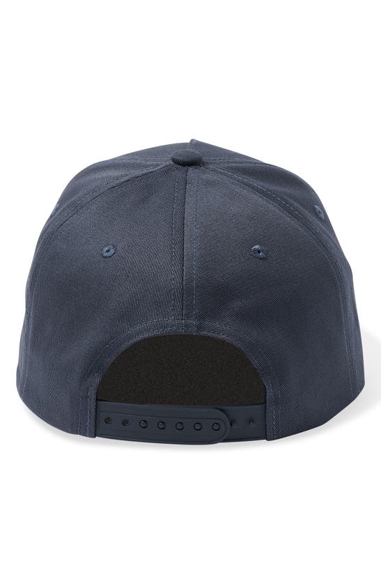 Shop Brixton Tremont Cotton Baseball Cap In Washed Navy
