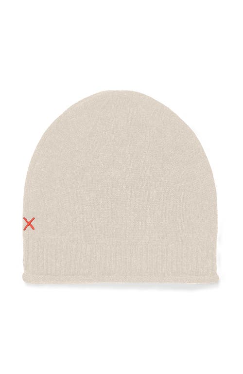 Shop Chinti & Parker Wool-cashmere Beanie In Light Oatmeal