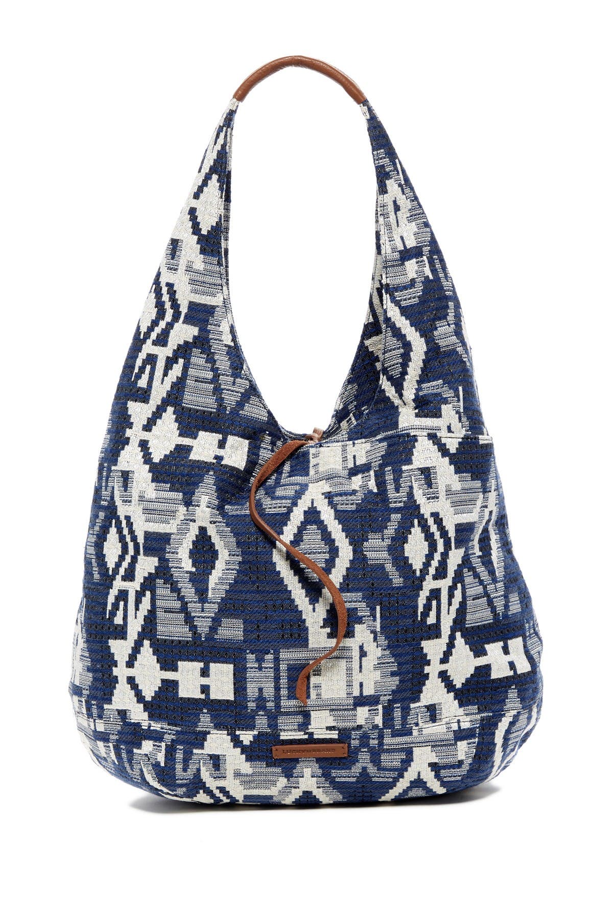 lucky brand mia woven hobo