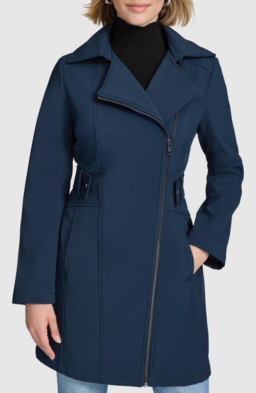 Andrew Marc Women's Saylor Asymmetric Coat In Ink